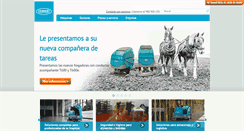 Desktop Screenshot of es.tennantco.com